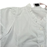 Mariuccia Camicia Mezza Manica tinta unita Bianco per Bambina MBSS23C856 BIANCO MARIUCCIA 