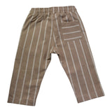 Le Bebe Pantalone Tinta Unita con Elastico In Vita per Neonato LBB5389 CAMMELLO LE BEBE 