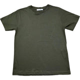 Paolo Pecora T-Shirt Girocollo Tinta Unita per Bambino PP4222 VERDE PAOLO PECORA 