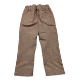 EMANUEL PRIS pantalone tinta unita con microfantasia Marrone per Bambino EPT6707N MARRONE EMANUEL PRIS 