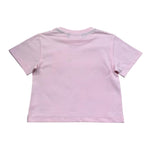 Juicy Couture T-Shirt Girocollo Tinta Unita con Stampa per Bambina JBX6687 ROSA JUICY COUTURE 