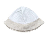 La Stupenderia Cappello Bicolore Modello Pescatore per Neonato TBCP53 BIANCO/BEIGE LA STUPENDERIA 
