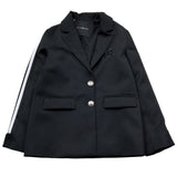 John Richmond Giacca Tinta Unita con Profili Maniche In Contrasto per Bambino RBP26138GC NERO JOHN RICHMOND 