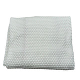 Marlu' Coperta Tinta Unita con Ricami per Neonata EB2480BIS BIANCO MARLU' 