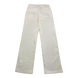 TO be too jeans tinta unita con girovita regolabile Bianco per Bambina TBT2449 BIANCO TO be too 