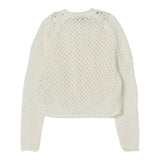 Il Gufo Cardigan Tinta Unita Traforato per Neonato P25GF440EM109 PANNA IL GUFO 