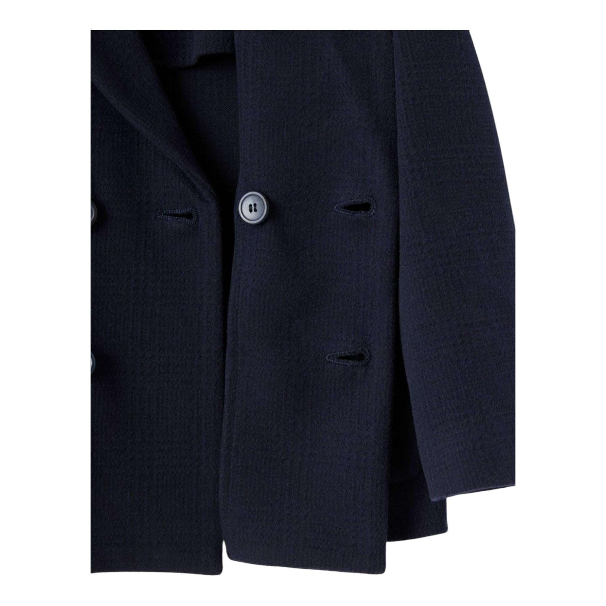 IL GUFO giacca tinta unita con bottoni Blu per Bambino A24GB095M0145 BLU IL GUFO 