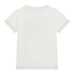 Guess T-Shirt Girocollo Tinta Unita con Stampa per Bambino N5RI02K8HM4 BIANCO GUESS 