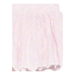 U+È Gonna Tinta Unita Traforata per Neonata UE1782 ROSA U+è 