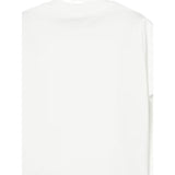 Elisabetta Franchi T-Shirt Girocollo Tinta Unita con Stampa per Neonata EGTS094 BIANCO ELISABETTA FRANCHI 