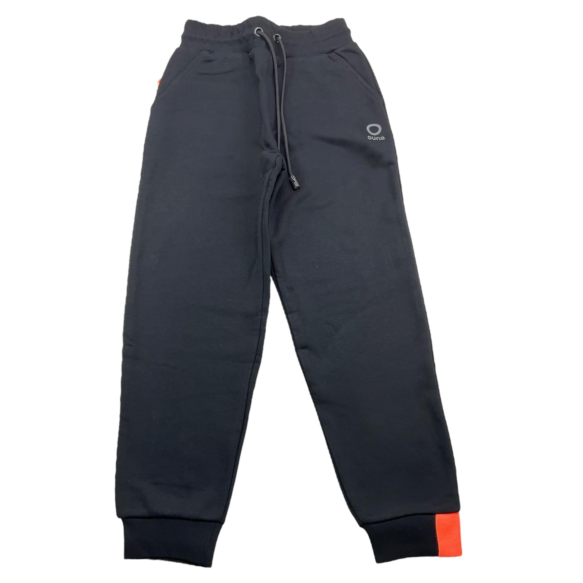 SUNS  pantalone modello tuta tinta unita con elastico in vita Nero per Bambino PFS5303U NERO SUNS 