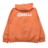 Gaelle Complet 2 Pezzi Felpa con Zip E Cappuccio-Short per Bambina 2745F00384 ARANCIONE GAELLE 