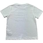 Saint Barth T-Shirt Girocollo Tinta Unita con Stampa per Bambina SB01N BIANCO SAINT BARTH 