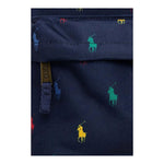 Ralph Lauren Zaino Tinta Unita con Logo per Bambino 9AR048 BLU RALPH LAUREN 