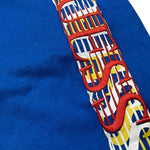 Guess T-Shirt Girocollo Tinta Unita con Stampa per Neonato N1YI03K8HM0 COBALTO GUESS 