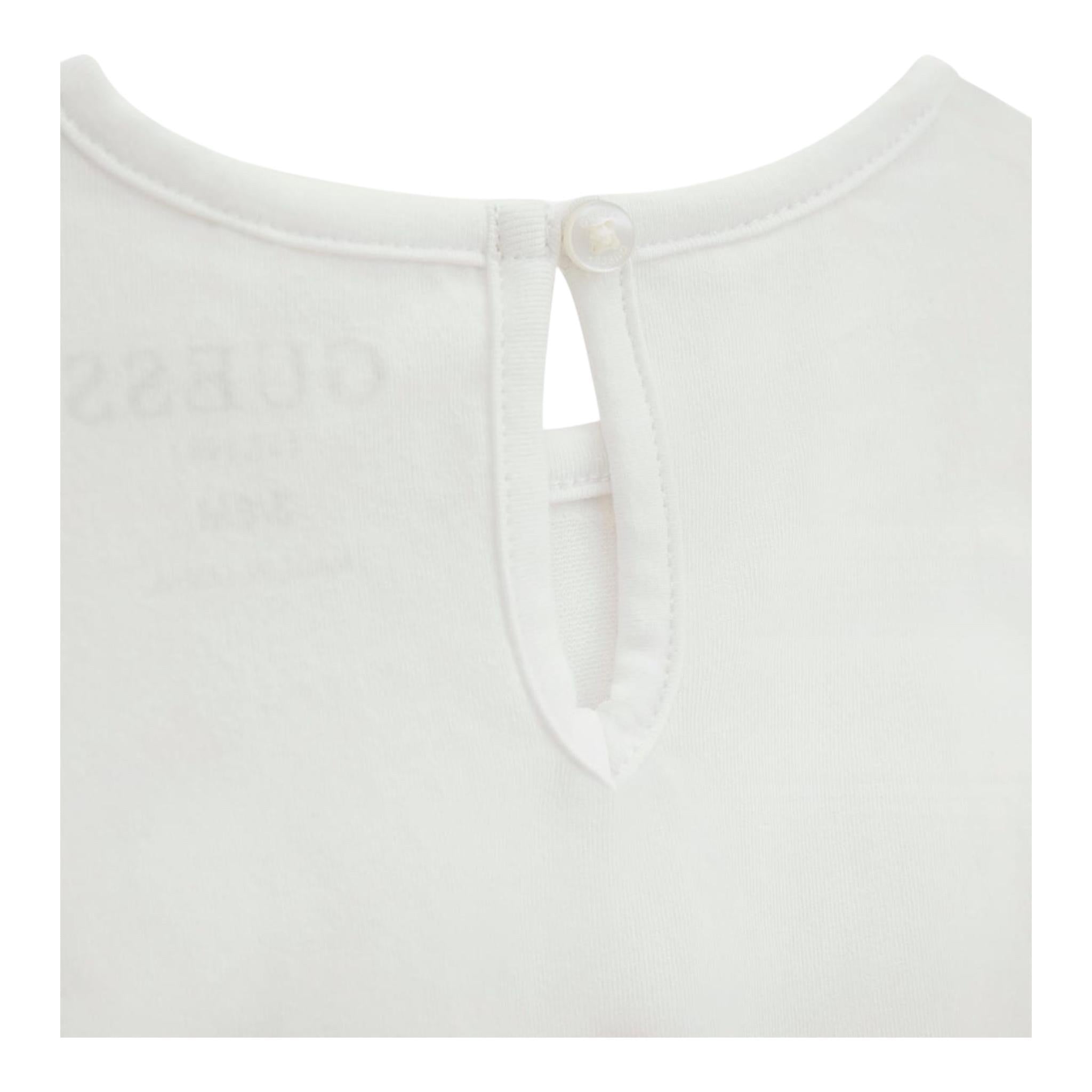 Guess Abito Mezza Manica Bicolore con Culotte per Neonata A5GK00K6YW4 BIANCO GUESS 