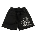 Iceberg Bermuda Felpa Tinta Unita con Stampa per Neonato BFICE5112B NERO ICEBERG 