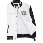 John Richmond Giubbino Modello College Tinta Unita con Maniche In Contrasto per Neonato RBP25176GBN GRIGIO JOHN RICHMOND 