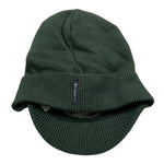 ARMANI cappello tinta unita con logo Verde per Neonato NX463 VERDE ARMANI 