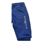 John Richmond Pantalone Tuta Tinta Unita con Logo per Neonato RIP26003PA BLU JOHN RICHMOND 