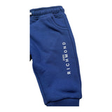 John Richmond Pantalone Tuta Tinta Unita con Logo per Neonato RIP26003PA BLU JOHN RICHMOND 