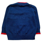 Trussardi Maglia Girocollo Tinta Unita per Neonato TIP26004MA BLU TRUSSARDI 