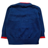 Trussardi Maglia Girocollo Tinta Unita per Neonato TIP26004MA BLU TRUSSARDI 