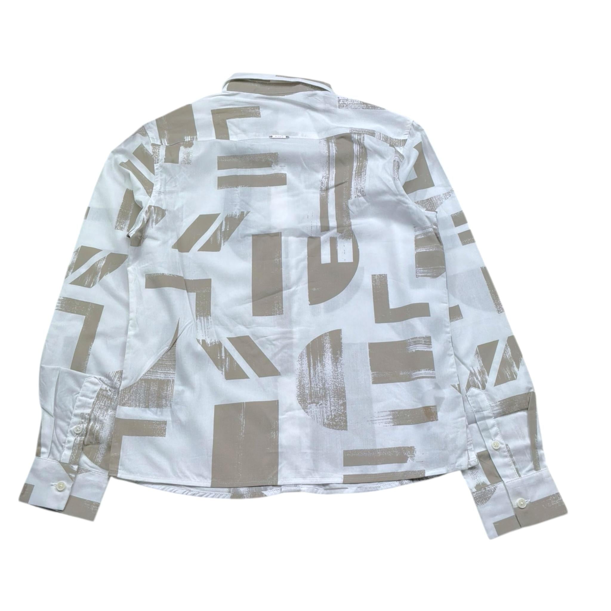 Cesare Paciotti Camicia Tinta Unita con Stampa per Bambino CMP5159J BIANCO CESARE PACIOTTI 