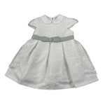 Barcellino Abito Mezza Manica Tinta Unita  per Neonata 120714 BIANCO BARCELLINO 