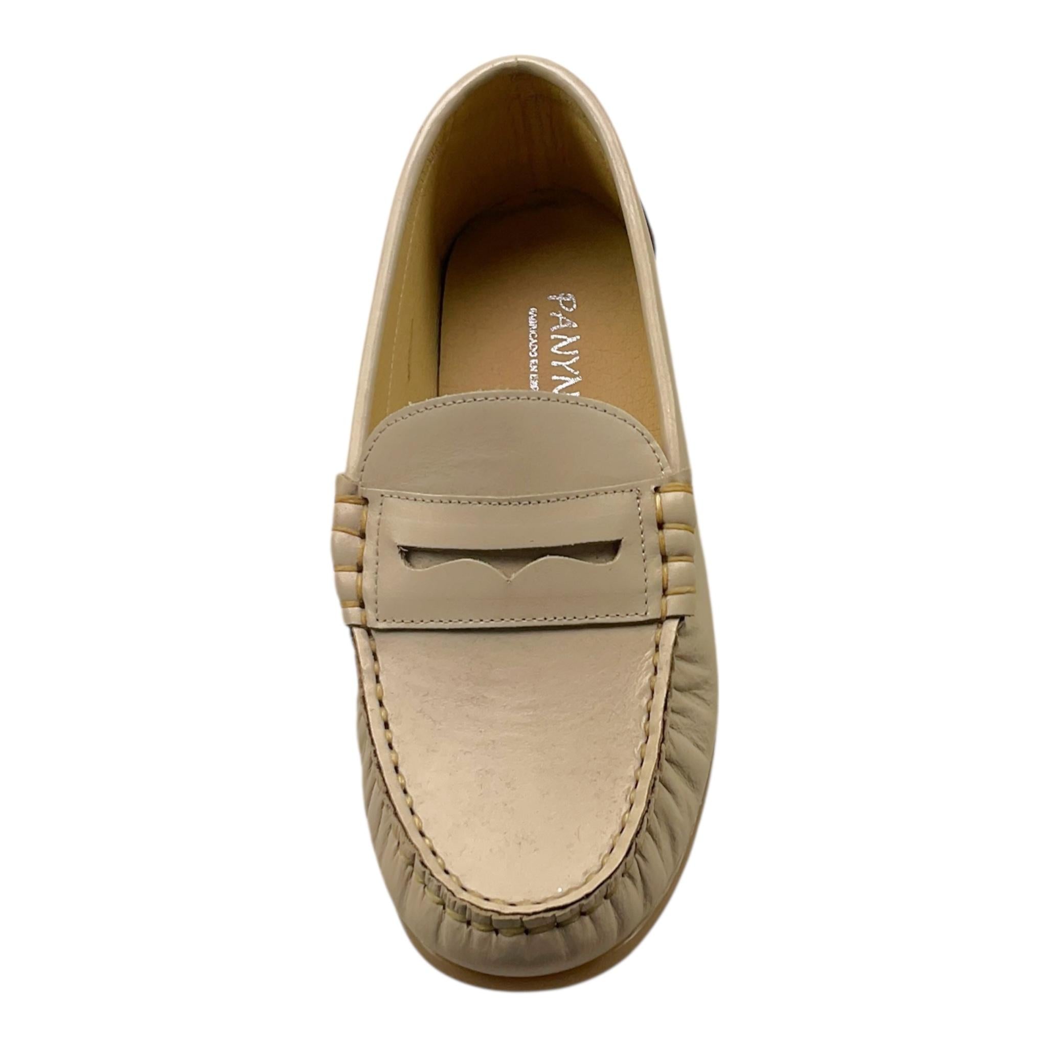 Panyno Mocassini Tinta Unita con Suola In Contrasto per Bambino C1801 BEIGE PANYNO 