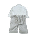 Gastone Completo 3 Pezzi Camicia-Pantalone-Papillion per Bambino G0006A BIANCO GASTONE 