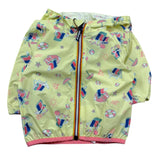 K-Way Giubbino Tinta Unita con Zip E Cappuccio per Neonato K2137XWXX GIALLO K-WAY 