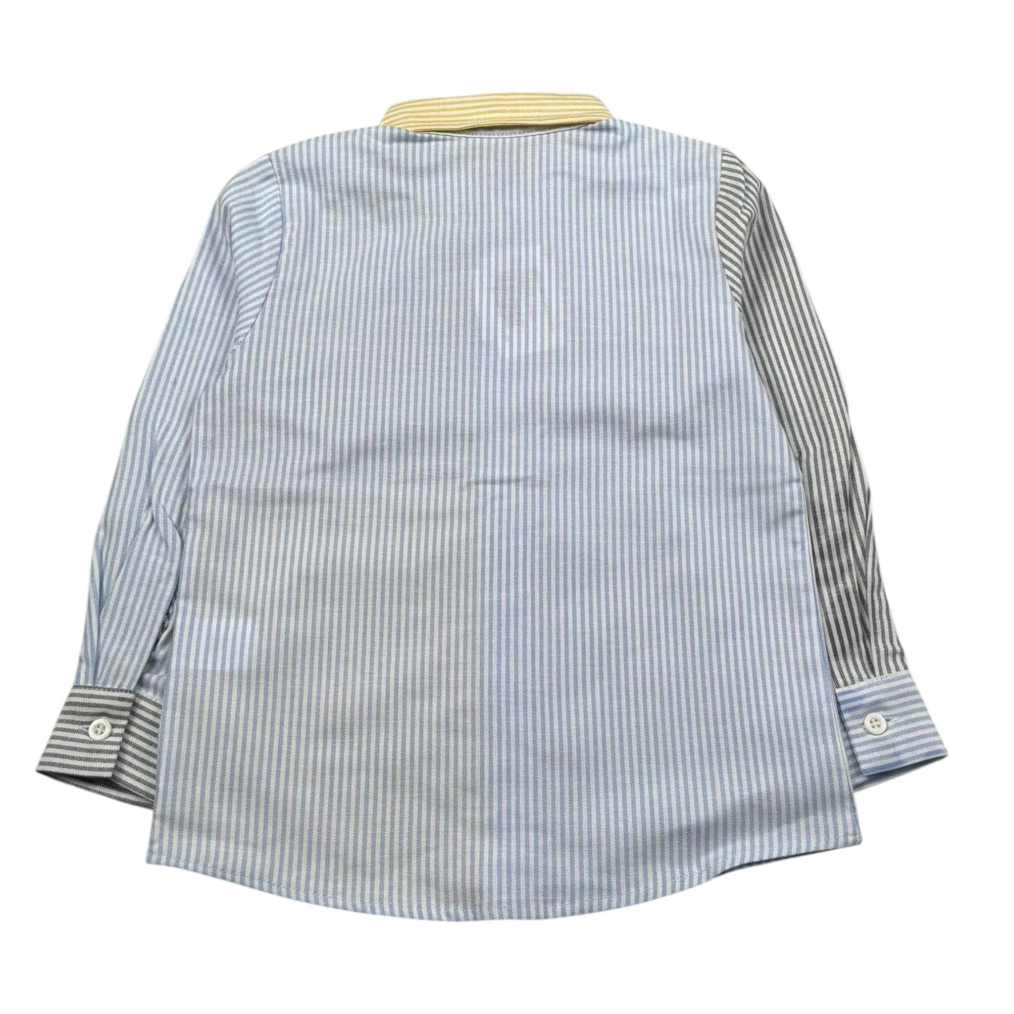 Per Te Camicia Manica Lunga Fantasia A Righe per Neonato 33774 MULTICOLOR PER TE 