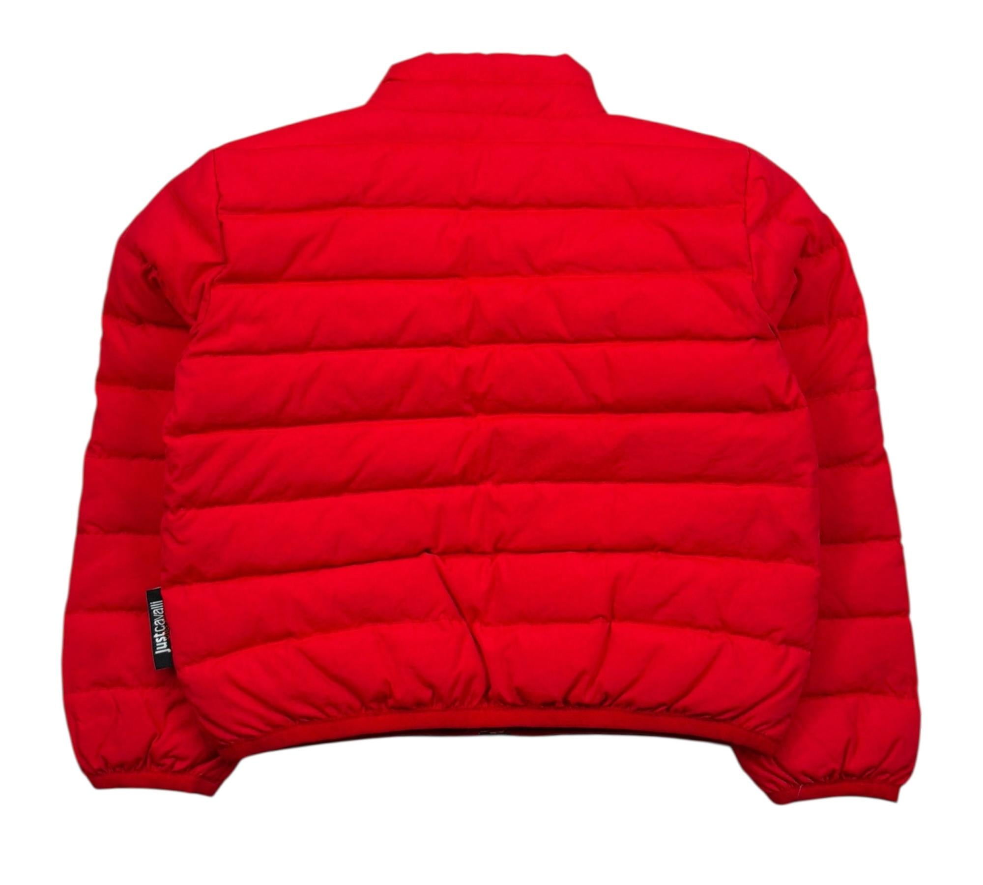 Just Cavalli Giubbino Reversibile Bicolore per Neonato JIP26045PI NERO/ROSSO JUST CAVALLI 