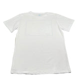 Move T-Shirt Girocollo Tinta Unita con Stampa per Bambino PRINTBIADIEGO BIANCO MOVE 