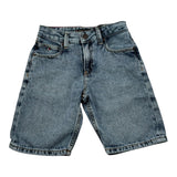 Tommy Hilfiger Bermuda In Denim Tinta Unita per Bambino KB0KB09674 AZZURRO TOMMY HILFIGER 
