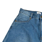 Pinko Jeans Tinta Unita con Logo  per Bambina KFPA012X AZZURRO PINKO 