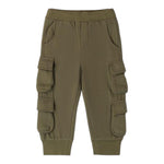 SARABANDA pantalone modello tuta tinta unita con elastico in vita Verde per Bambino A170J VERDE SARABANDA 