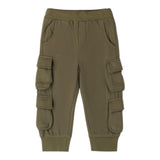 SARABANDA pantalone modello tuta tinta unita con elastico in vita Verde per Bambino A170J VERDE SARABANDA 