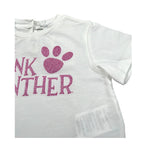 M+E' T-Shirt Girocollo tinta unita con Stampa Bianco per Neonata UE1391 BIANCO M+E' 