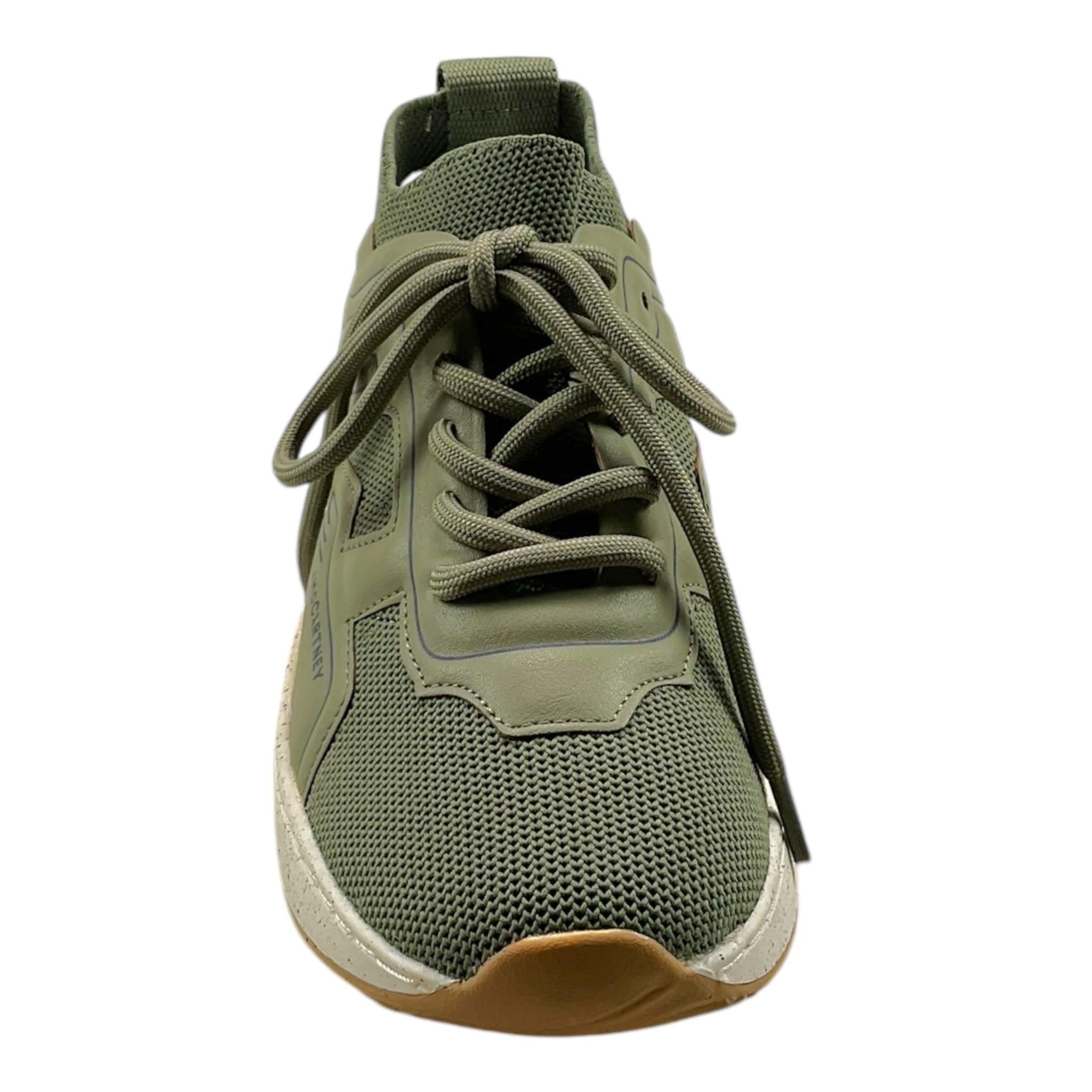 STELLA McCARTNEY sneakers tinta unita con lacci Verde per Bambino TV0Q96 VERDE STELLA McCARTNEY 