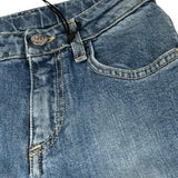 John Richmond Jeans Tinta Unita con Girovita Regolabile per Bambina RGP26154JE BLU JOHN RICHMOND 