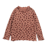 PLAY UP shirt tinta unita con fantasia maculata Terra per Neonata PA022AP11005N TERRA PLAY UP 