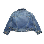 Replay Giubbino In Denim Tinta Unita con Bottoni per Bambina SB8Z1 BLU REPLAY 