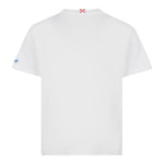 Saint Barth T-Shirt Girocollo Tinta Unita con Stampa per Bambino POT000222 BIANCO SAINT BARTH 