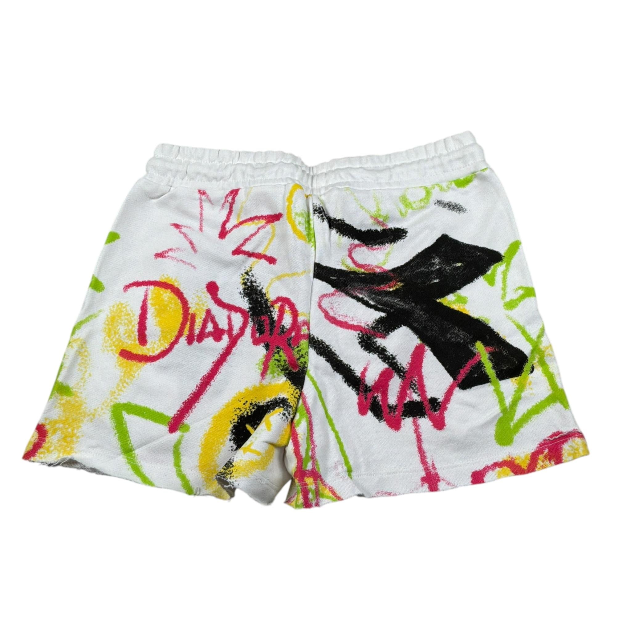 Diadora Short Tuta tinta unita Stampa Fantasia Bianco per Bambina S4DIJGSH099 BIANCO DIADORA 