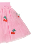 Stella Mccartney Gonna In Tulle Tinta Unita per Neonata TW7011 ROSA STELLA McCARTNEY 