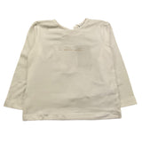 LALALU' shirt girocollo tinta unita con tulle Bianco per Neonata TSL170NB BIANCO LALALU' 