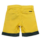 Guess Bermuda Tinta Unita con Girovita Regolabile per Neonato I1RD04WD3T0 GIALLO GUESS 