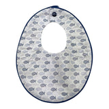 Ninnaoh Bavetta Tinta Unita con Stampa per Neonato E21292 BIANCO NINNAOH 